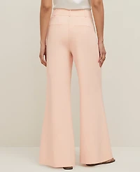 Ann Taylor The Petite Statement Palazzo Pant Melange Women's
