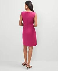 Ann Taylor The Cap Sleeve Shift Dress Berry Splash Women's