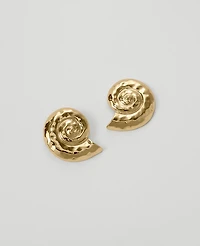 Ann Taylor Textured Shell Stud Earrings Women's