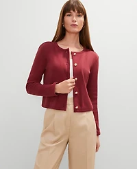 Ann Taylor Petite Weekend Collection Knit Jacket Women's