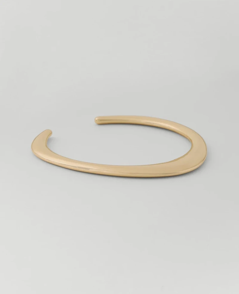 Ann Taylor Metal Cuff Bracelet Goldtone Women's