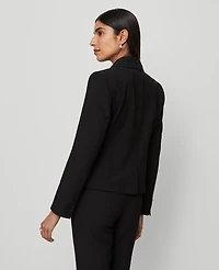 Ann Taylor The Shorter Two Button Blazer Bi-Stretch Women's