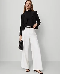 Ann Taylor The Shorter Two Button Blazer Bi-Stretch Women's