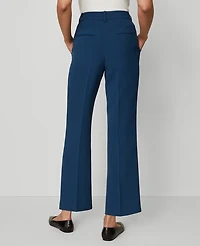 Ann Taylor The Tall Flare Ankle Pant Fluid Crepe Moonlit Backdrop Women's