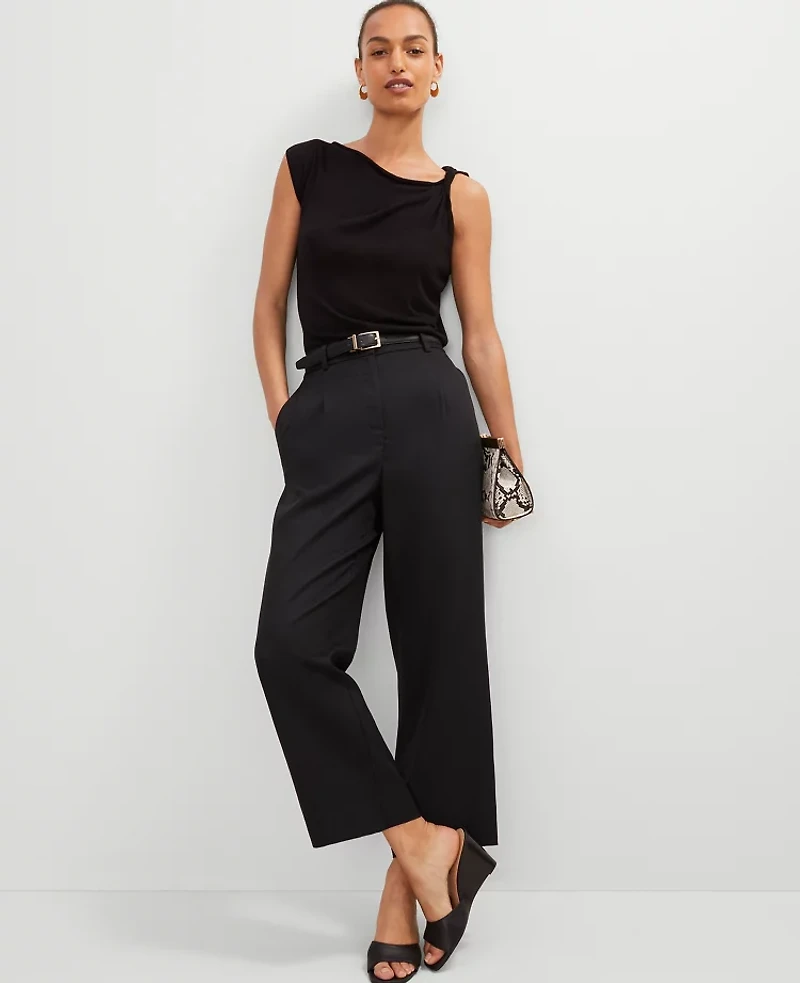Ann Taylor The Petite Relaxed Ankle Pant Women's