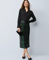 Ann Taylor Pleat Neck Blouse Women's