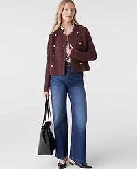 Ann Taylor Double Breasted Sweater Jacket Women's