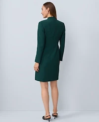 Ann Taylor Double Breasted Blazer Dress Ponderosa Pine Women's