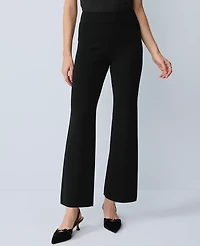 Ann Taylor The Flare Sweater Pant Black Women's