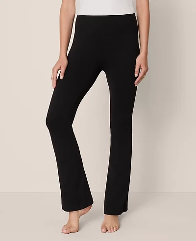 Ann Taylor Flare Leggings Black Women's