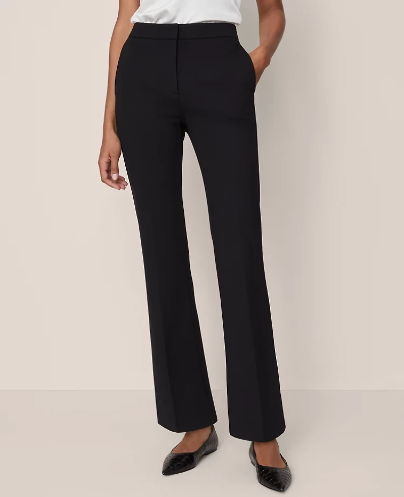 Ann Taylor The Petite Skinny Flare Pant Ponte Women's
