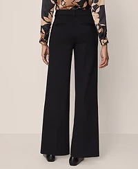 Ann Taylor The Petite Wide-Leg Pant Ponte Women's
