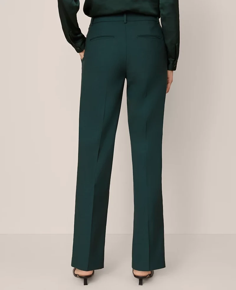 Ann Taylor The Petite Straight Pant Pine Grove Women's