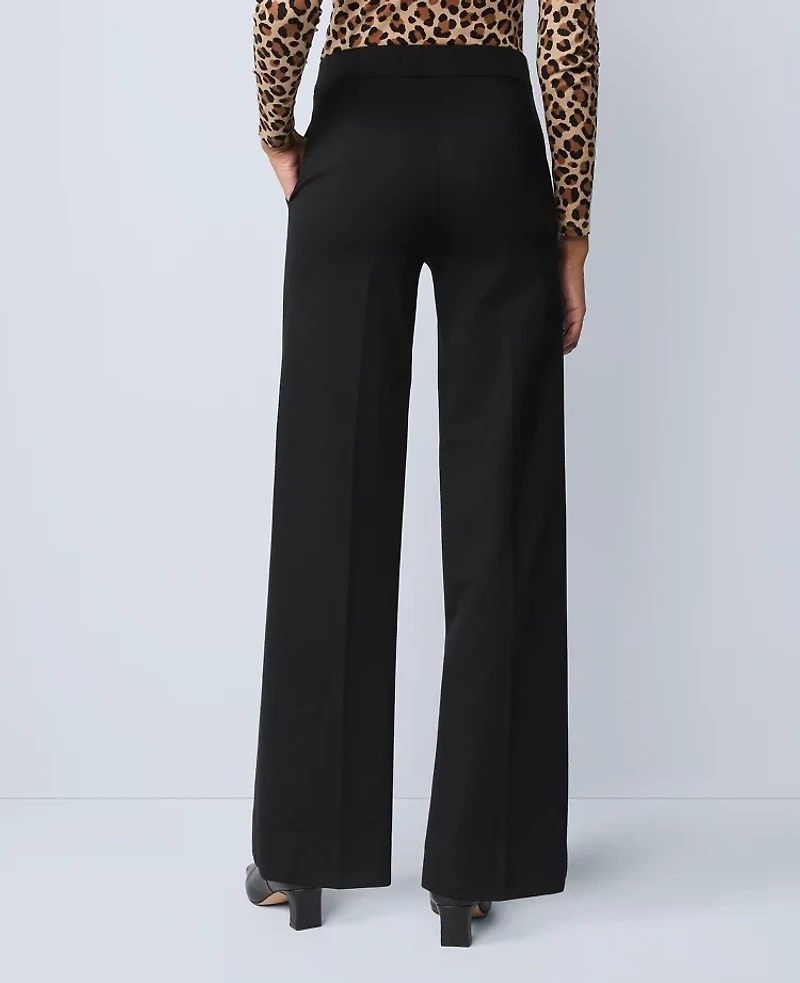 Ann Taylor Weekend Collection Easy Wide-Leg Pant Women's