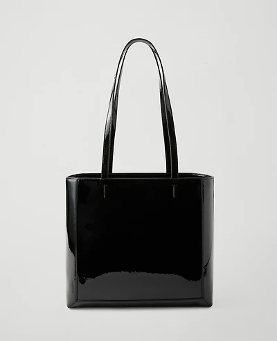 Ann Taylor Weekend Collection Patent Tote Women's