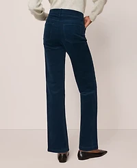 Ann Taylor The Petite High Rise Corduroy Pant Moonlit Backdrop Women's