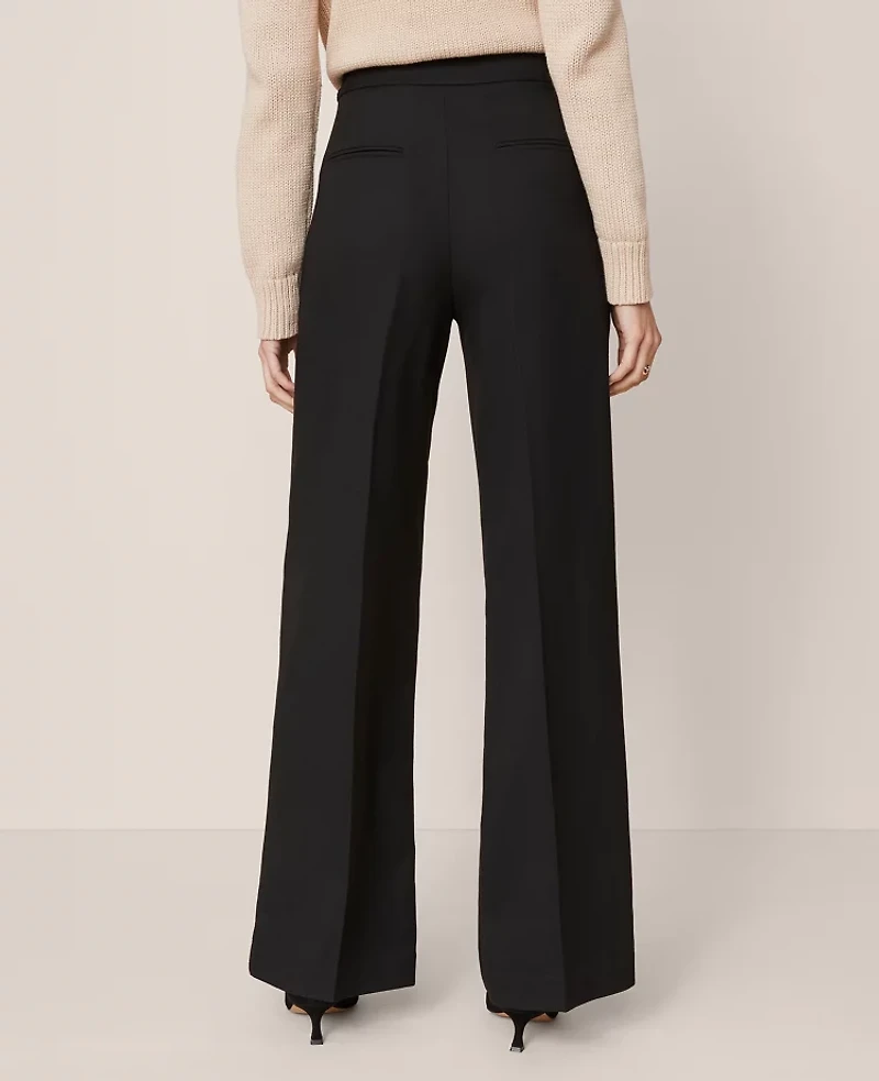 Ann Taylor The Petite Button Tab Trouser Women's