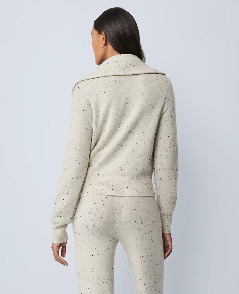 Ann Taylor Weekend Collection Half-Zip Sweater Women's