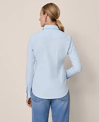 Ann Taylor Perfect Shirt Cloudless Day Women's