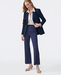 Ann Taylor The Straight Fit Double Breasted Blazer Night Sky Women's