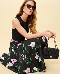 Ann Taylor Scallopped Trim Sweater Shell Top Women's