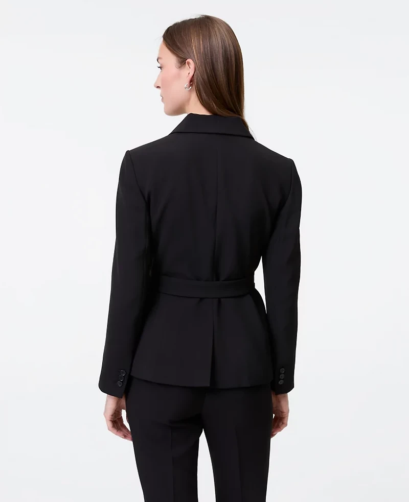 Ann Taylor The Belted Blazer Fluid Crepe Women's