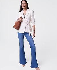 Ann Taylor The Belted Blazer Fluid Crepe Women's