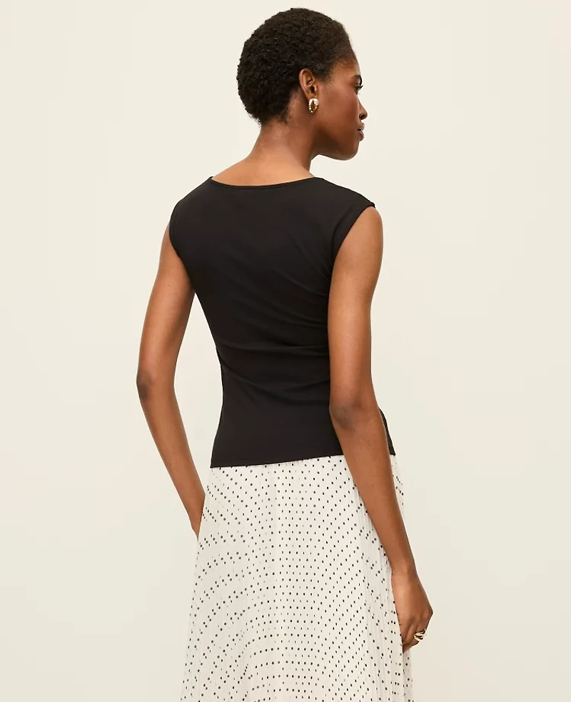 Ann Taylor Square Neck Tank Top Women's