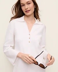 Ann Taylor Collared Shift Dress Women's