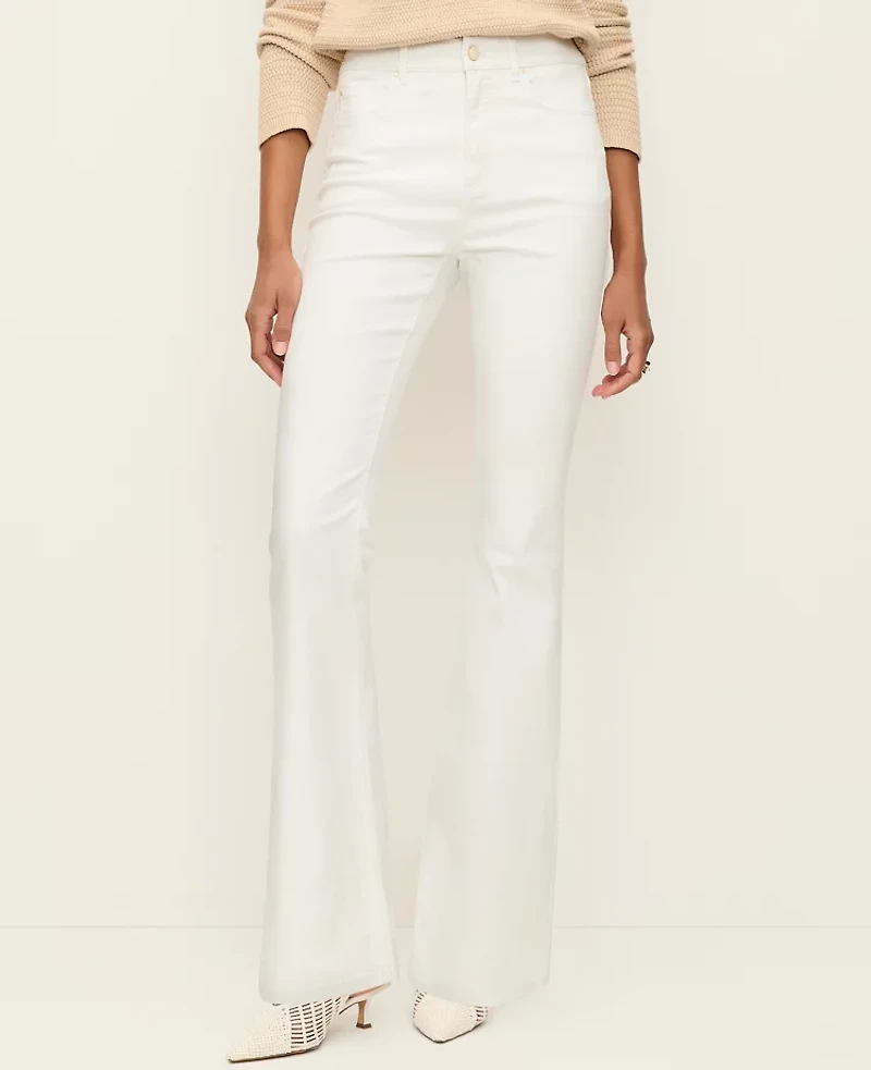 Ann Taylor The Boot Jean White Women's