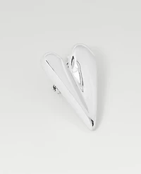 Ann Taylor Metal Heart Brooch Women's