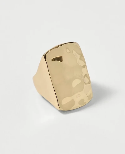 Ann Taylor Metal Rectangle Ring Women's