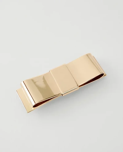 Ann Taylor Metal Bow Hair Clip Women's