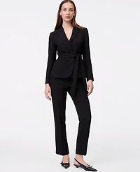 Ann Taylor The Petite Relaxed Ankle Pant Crepe Women's