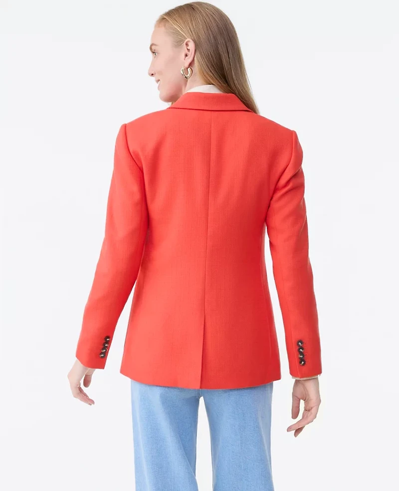 Ann Taylor The Greenwich Blazer Fiery Sunset Women's