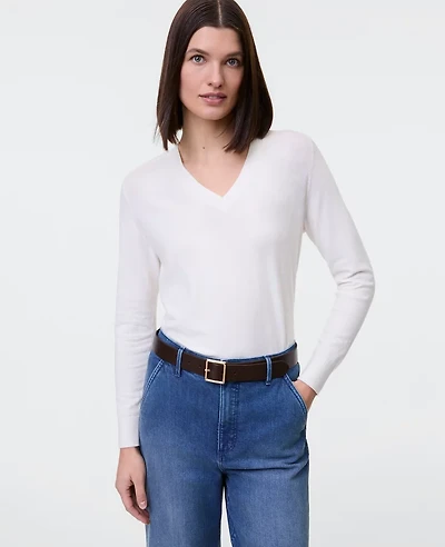 Ann Taylor V-Neck Sweater Women's