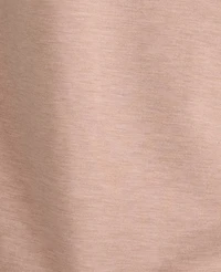 Ann Taylor Haven Well Within Fleece Pintuck Joggers Desert Clay Heather Women's