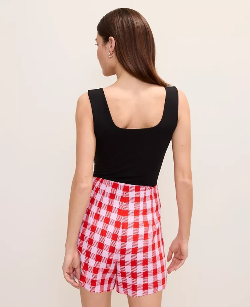 Ann Taylor The Side Zip Short Twill Aperol Women's