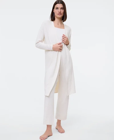 Ann Taylor Lounge Duster Heather Women's