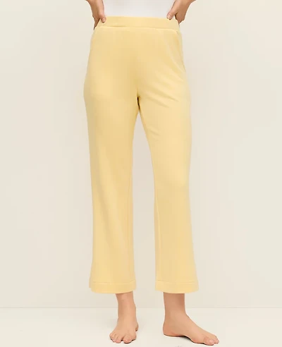 Ann Taylor Wide-Leg Lounge Pants Sun Soaked Women's