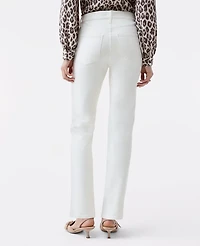Ann Taylor Petite Weekend Collection Slim Jean Ivory Women's