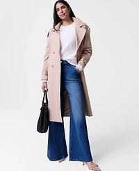 Ann Taylor The Petite Denim Trouser Dark Wash Women's