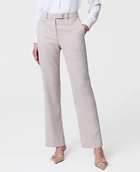 Ann Taylor The Bridgette Pant Herringbone Sand/White Women's
