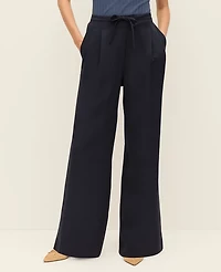 Ann Taylor Weekend Collection Pull On Wide-Leg Pant Women's