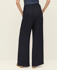 Ann Taylor Weekend Collection Pull On Wide-Leg Pant Women's
