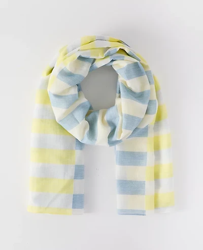 Ann Taylor Weekend Collection Striped Scarf Sun Soaked Women's
