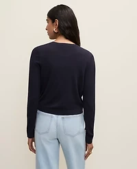 Ann Taylor Open Crop Cardigan Women's