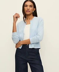 Ann Taylor Open Crop Cardigan Women's