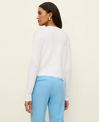 Ann Taylor Open Crop Cardigan Women's