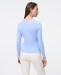 Ann Taylor Weekend Collection Tie Waist Top Women's